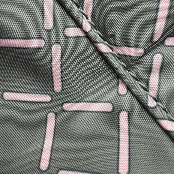 NWT MILLY Luxe Baby Diaper Bag in Grey and Pink - Picture 7 of 15